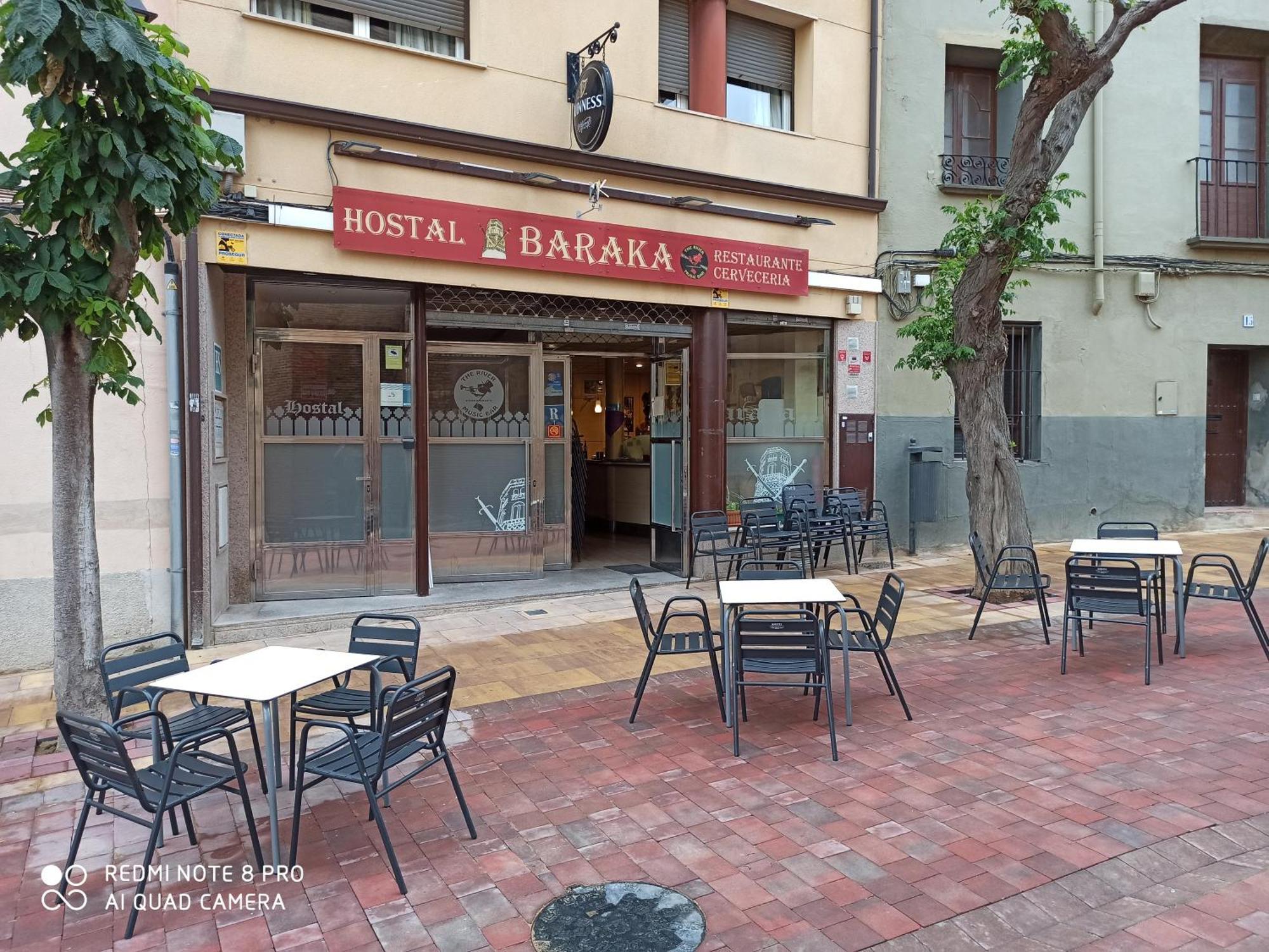 Hostal Restaurante Baraka Alagón Eksteriør billede